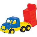 Tipper Truck 21cm, assorted colours, 3+