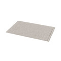 GoodHome Bath Mat Elland 50 x 80 cm, stone grey