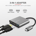 Trust USB-C Adapter 3in1 DALYX