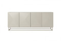 Cabinet Asha 200cm, cashmere/cashmere