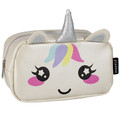 Pencil Case Silver Unicorn