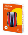 Adata External Hard Disk HDD HD770G 2TB USB3.2, red