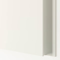 VIKANES Door with hinges, white, 50x229 cm