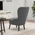 REMSTA Armchair, Hakebo dark grey