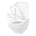 GoodHome Rimless Toilet Bowl with Soft-close Seat Teesta