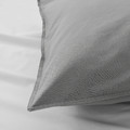 ÄNGSLILJA Pillowcase, grey, 50x60 cm