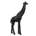 Decorative Figure Giraffe 40cm, black