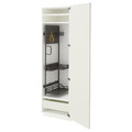 METOD / MAXIMERA High cabinet with cleaning interior, white/Veddinge white, 60x60x200 cm