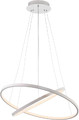 GoodHome LED Pendant Lamp Talberc, white