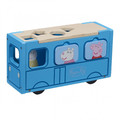 Tm Toys Peppa Pig Wooden School Bus 24m+