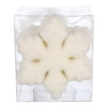 Christmas Decoration Snowflake 11cm 4pcs, assorted