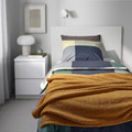 TRATTVIVA Bedspread, yellow-brown, 150x250 cm