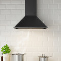 MATTRADITION Wall mounted extractor hood, black