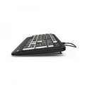 Hama Illuminated Wired Keyboard KC-550, black