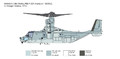 Italeri Plastic Model V-22A Osprey 14+