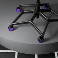 STYRSPEL Gaming chair, purple/black