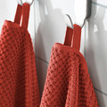 GULVIAL Hand towel, red-brown, 50x100 cm