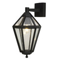 GoodHome Garden Outdoor Wall Lamp Radley E27 IP44, black