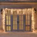 STRÅLA LED lighting chain with 200 lights, outdoor/icicle-shaped