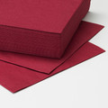 FANTASTISK Paper napkin, dark red, 33x33 cm, 50 pack