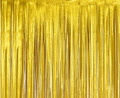 Fringe Deco Door Curtain 100x200cm, matt gold