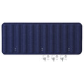 EILIF Screen for desk, blue, 120x48 cm