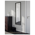 NISSEDAL Mirror, black, 40x150 cm