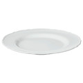 UPPLAGA Side plate, white, 22 cm