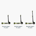 smarTrike Xtend Scooter 3in1- Yellow 3-12y