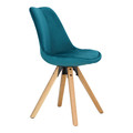 Chair Dima, green/wood