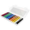 Starpak Twist Up Silky Crayons 12 Colours