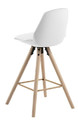 Bar Stool Oslo, high, white