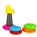 Pyramid Stacking Ring Educational Toy Duck 5m+