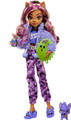 Monster High Doll And Sleepover Accessories, Clawdeen Wolf, HKY67 4+