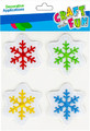 Christmas Decorative Patches Snowflakes 4pcs