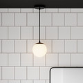 GoodHome Pendant Lamp Dorres E14 IP44, matt black