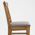 INGOLF Chair, antique stain, Nolhaga grey-beige