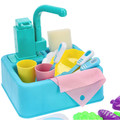 Kitchen Dishwashing Playset with Accessories 3+