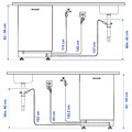 ÖSTVEDA Integrated dishwasher, IKEA 500, 60 cm