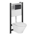 Roca WC Flush-mounted Set Heracles, black