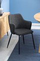 Dining Chair Conference Chair Ilsa, grey