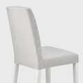 BERGMUND Chair, white, Orrsta light grey