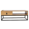 Coffee Table Abbott, oak/black