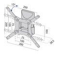 TB TV Wall Mount up to 42" 20kg TB-152E max. VESA 200x200