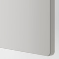 SMÅSTAD / PLATSA Wardrobe, white/grey, 60x57x181 cm