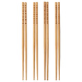 TREBENT Chopsticks, 4 pairs, bamboo, 24 cm