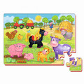 Foam Children's Puzzle 24pcs Farm 3+