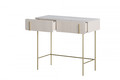 Dressing Table Malmi 100 cm, cashmere, crema bianca, gold