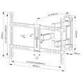 NewStar TV Wall Mount 40-65" 40kg WL40-550BL16