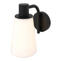 GoodHome Outdoor Wall Lamp Charwell E27 IP44, black